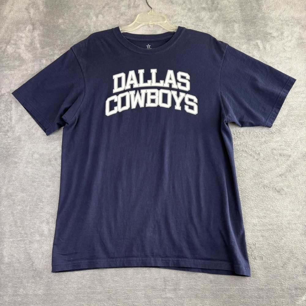 Dallas Cowboys Mens XL Navy Blue T‎ Shirt Authentic Apparel Cotton